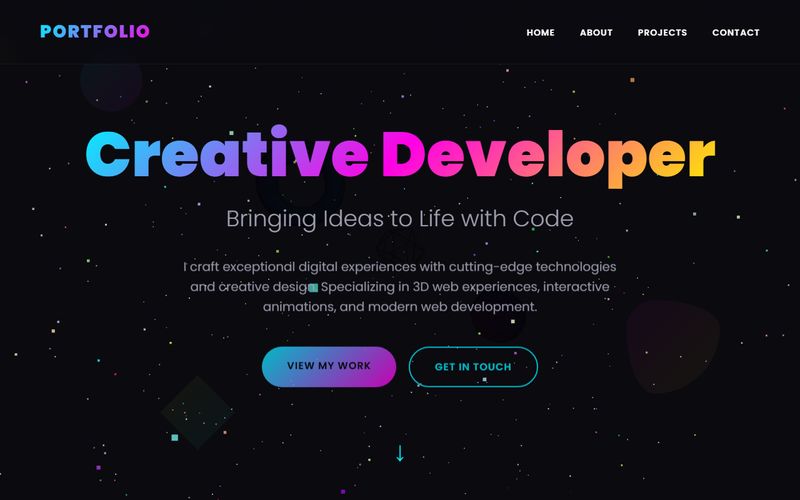 3D Portfolio